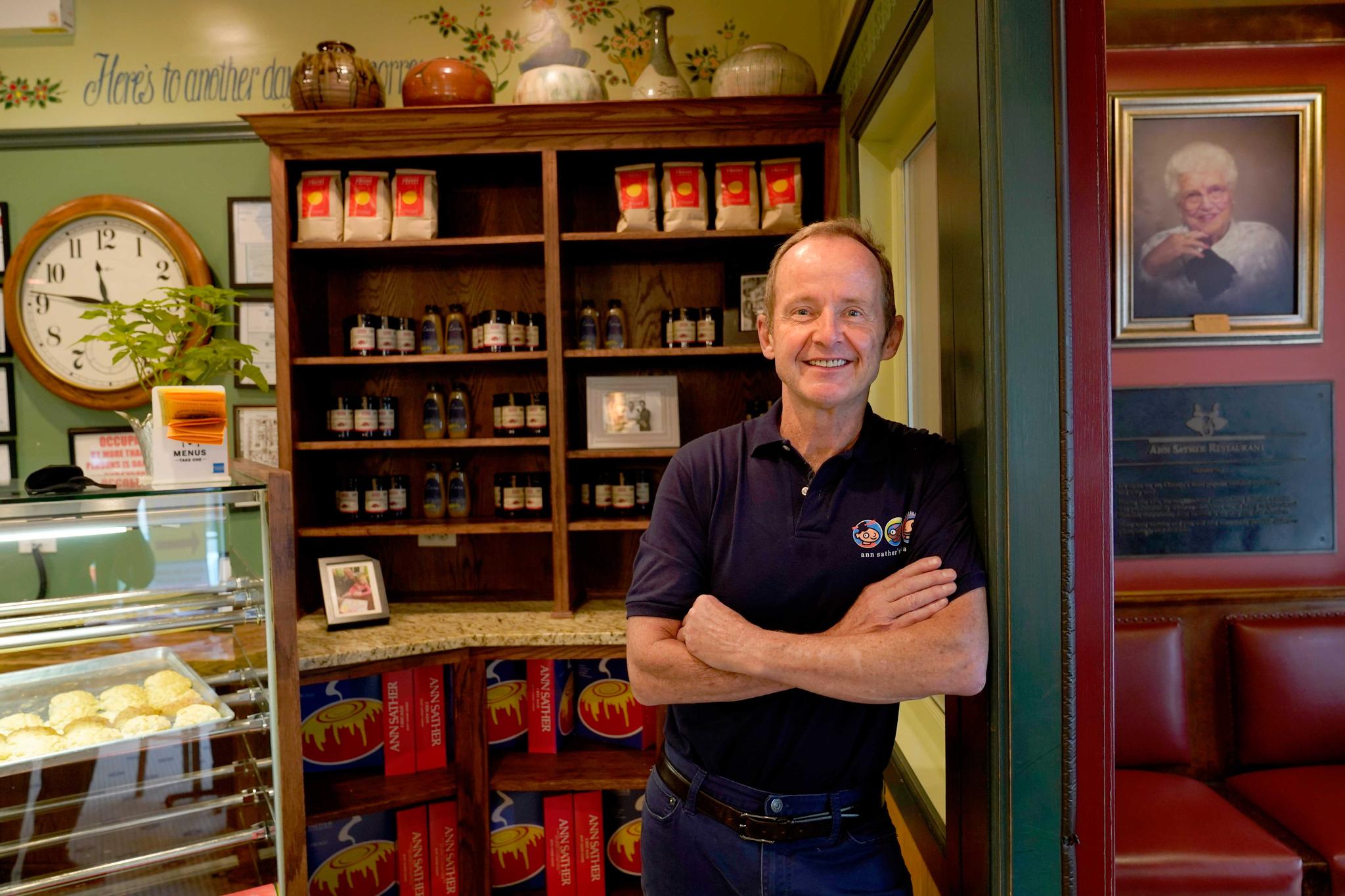 Chicago Alderman Tom Tunney inside his restaurant