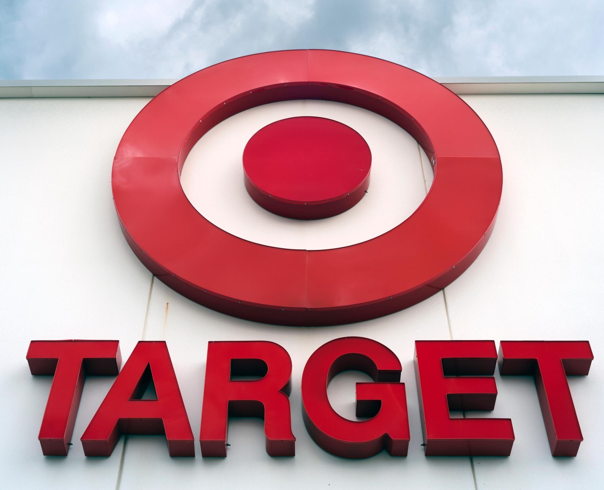Target store logo in Omaha Nebraska