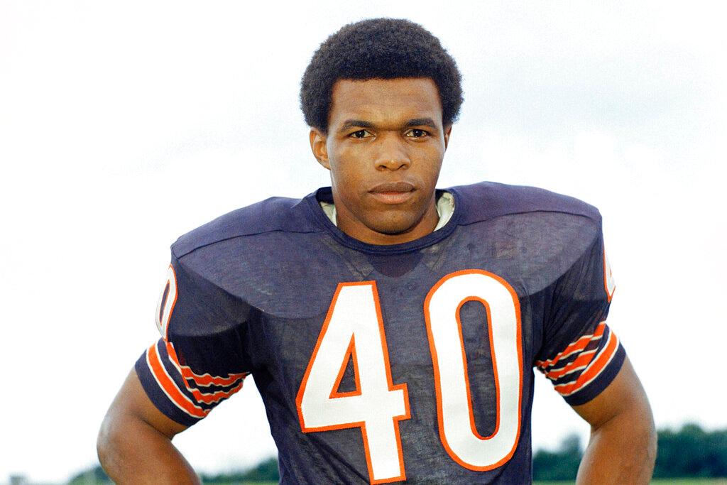Gayle Sayers in 1970 