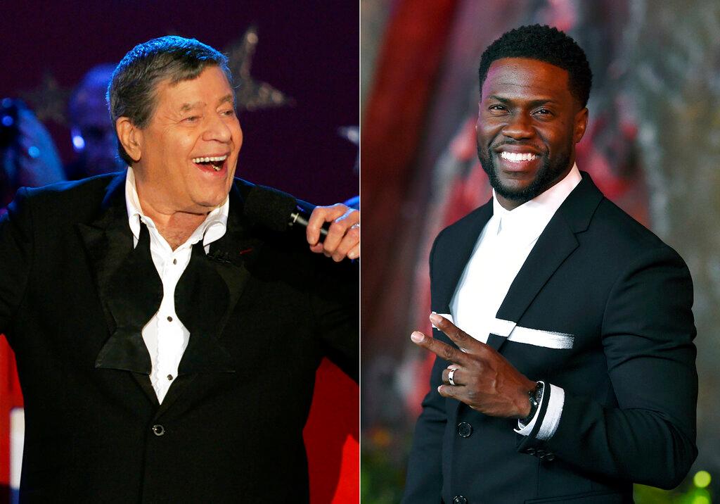 Jerry Lewis and Kevin Hart 