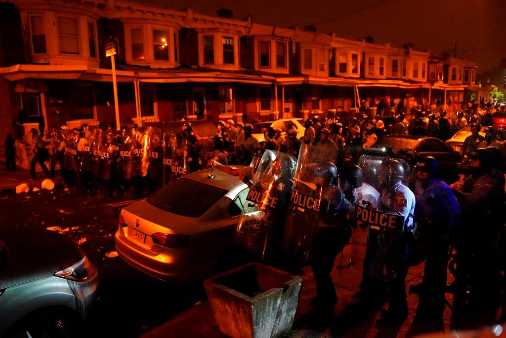Police responding to Philadelphia protests