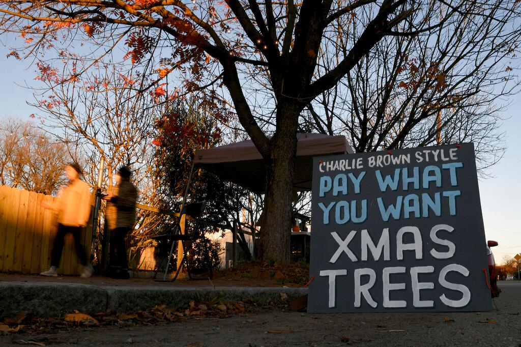 Charlie Brown Christmas Tree Sign 