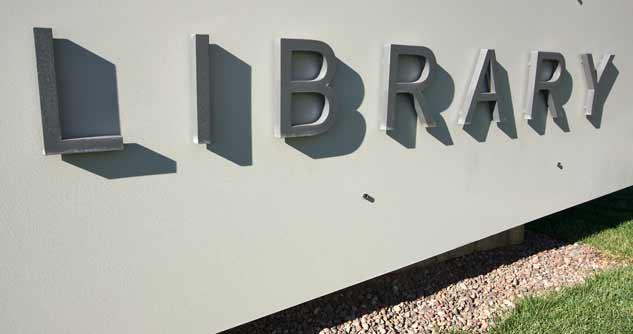 Library Sign