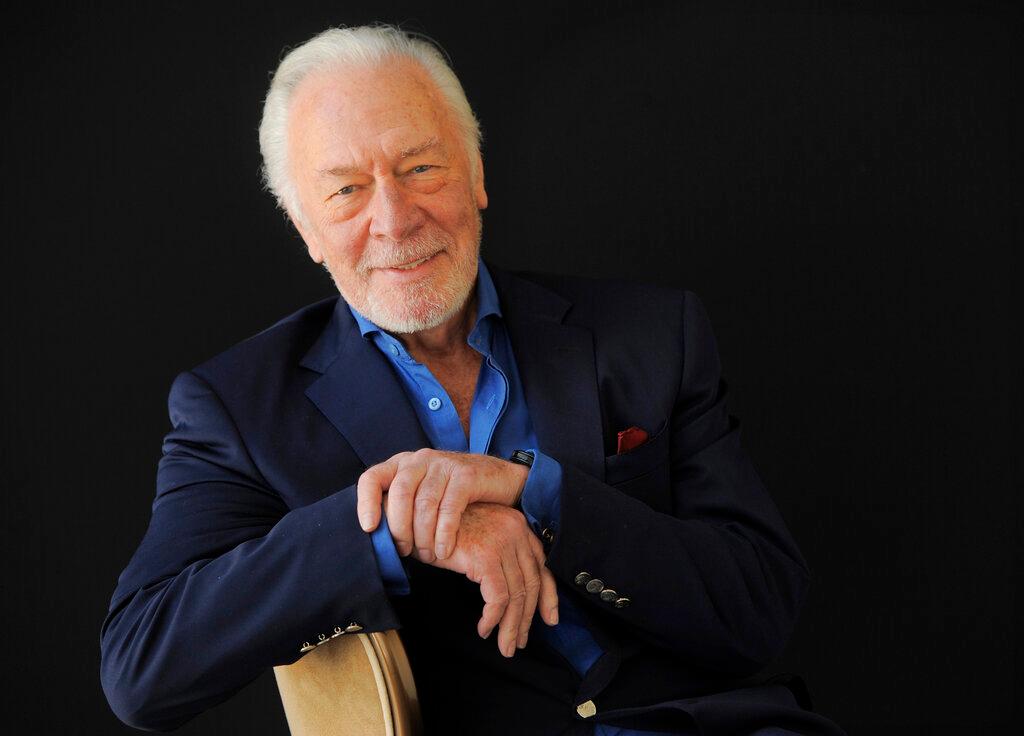 Christopher Plummer poses for a portrait