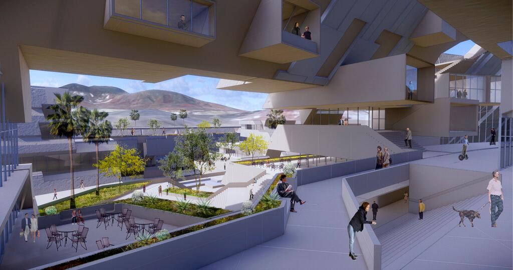 Proposed "smart city" in rural northern Nevada. 