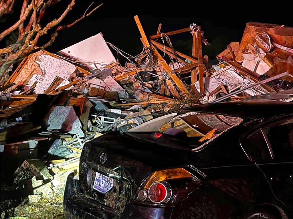 tornado damage