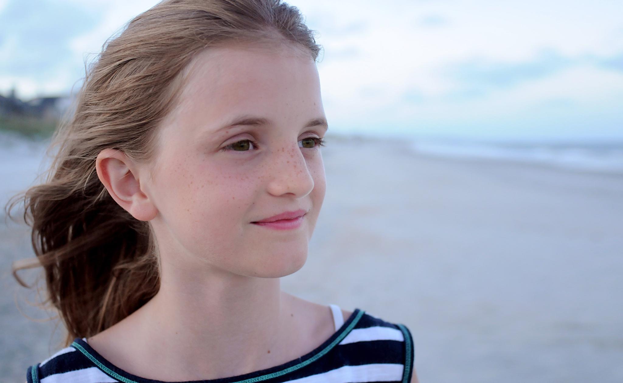Tween girl