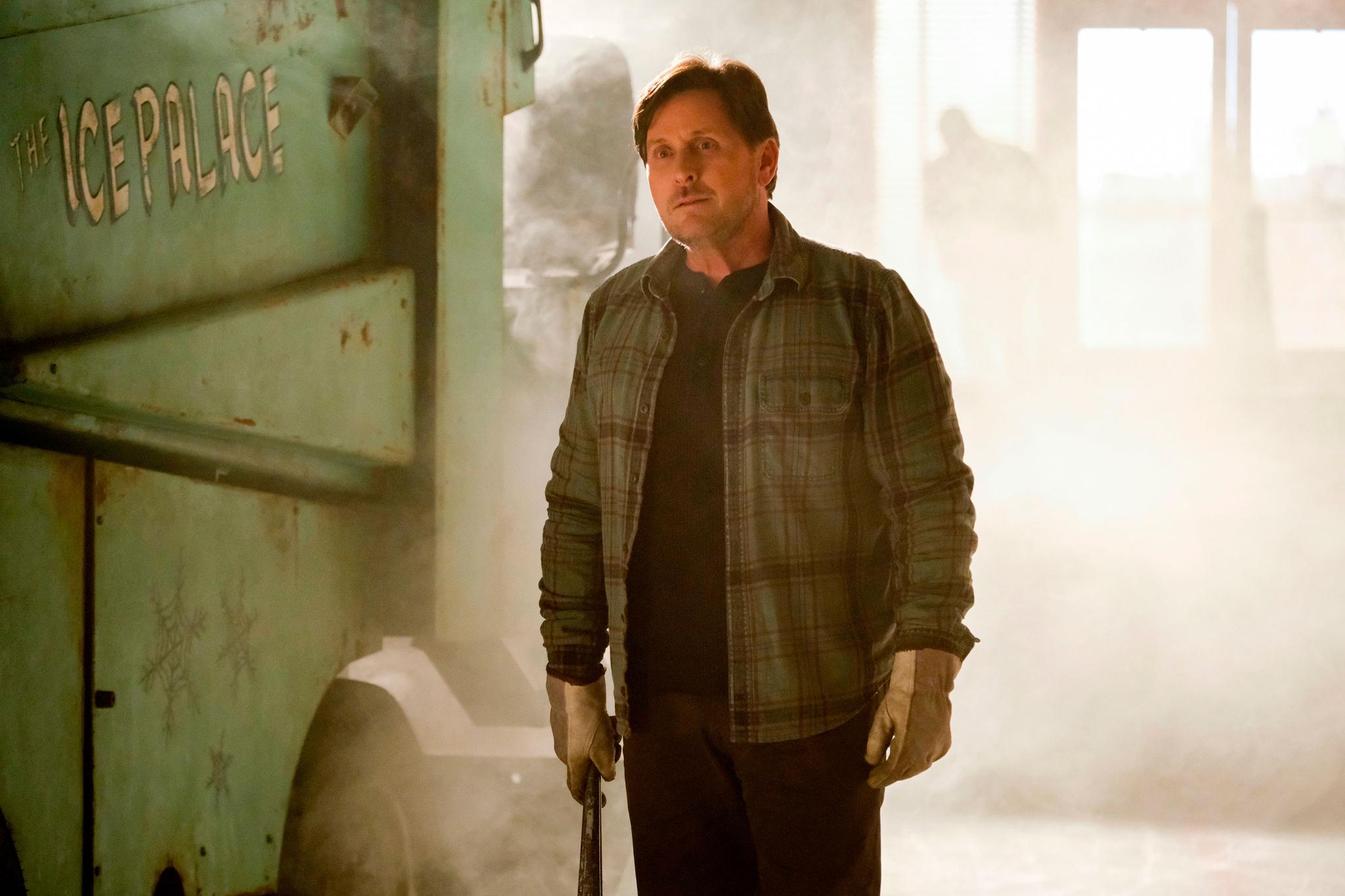 Emilio Estevez in a scene from "The Mighty Ducks: Game Changers"