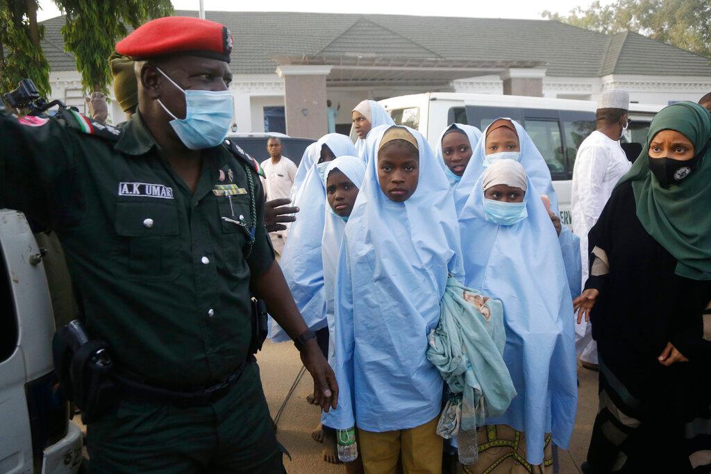 freed Nigerian schoolgirls