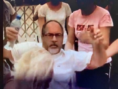 Rev. Patrick Mahoney Being Arrested in Tiananmen Square During the 2008 Beijing Summer Olympics