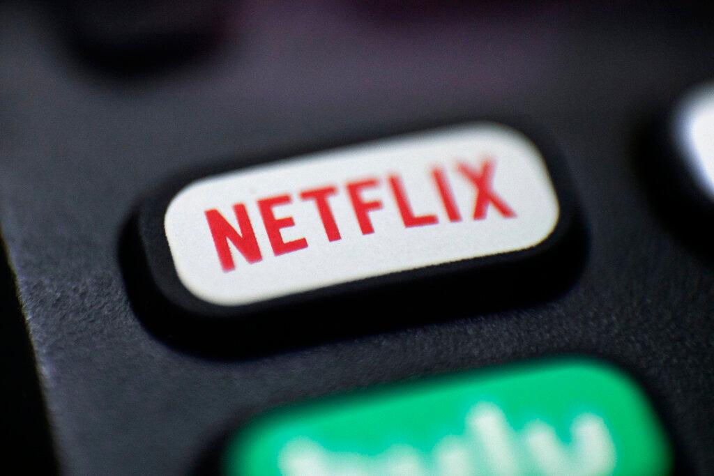 Netflix on a remote control 