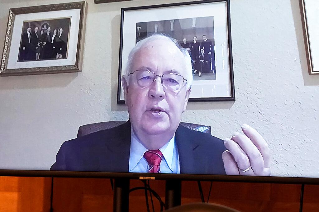 Ken Starr, former Solicitor General, federal judge