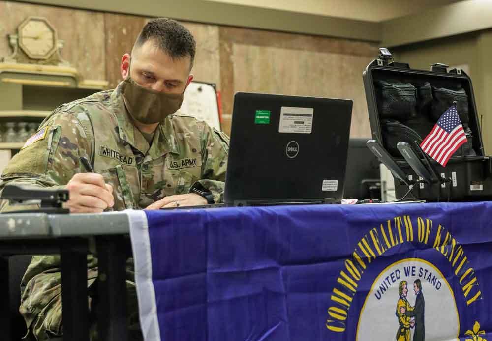 2LT Samuel Whitehead, Kentucky National Guard