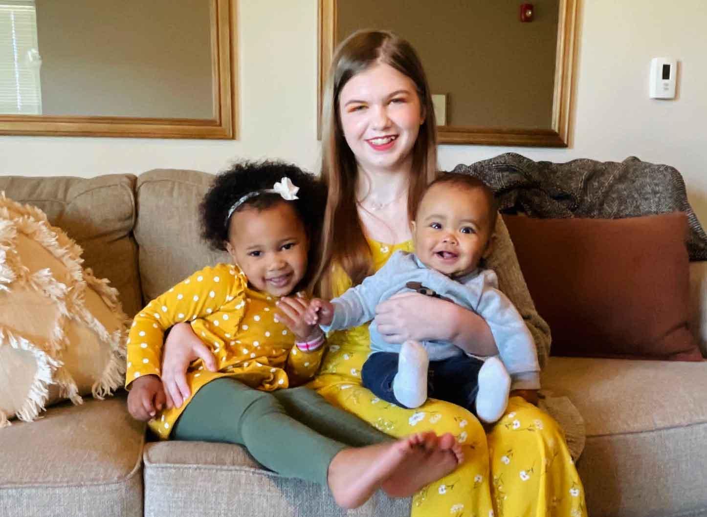 Lyla (left), Mady (center), Sonny (right) 