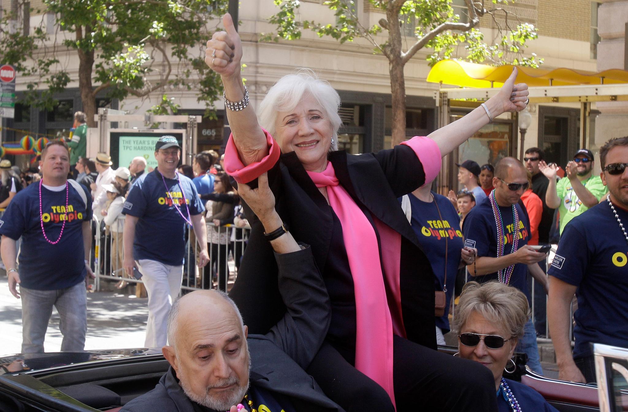 Star of stage and screen Olympia Dukakis