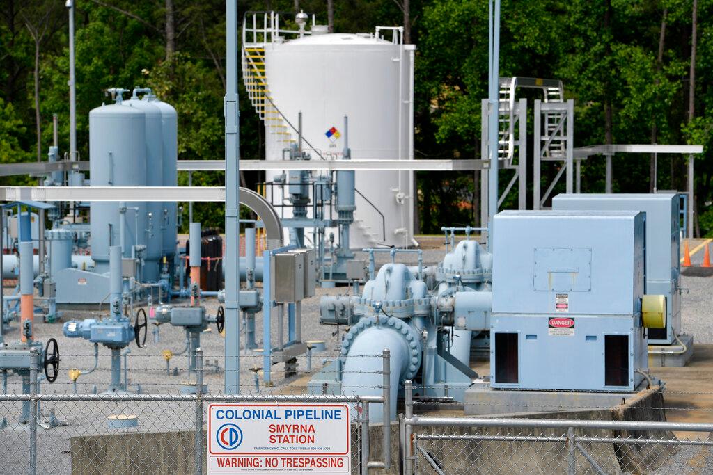 A Colonial Pipeline station in Smyrna, Ga., near Atlanta.
