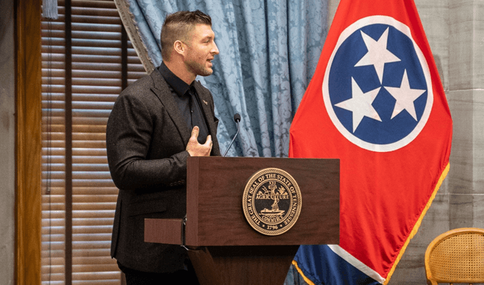 Tim Tebow in Tennessee 