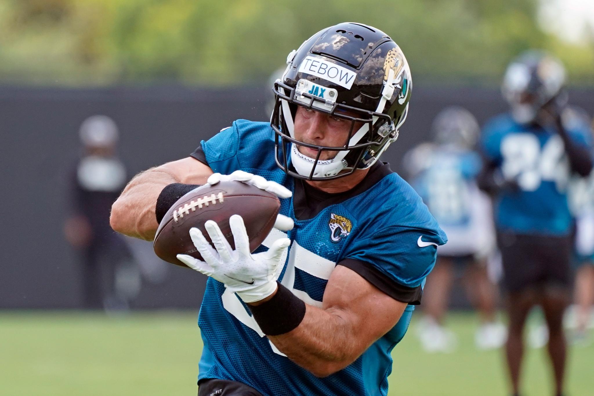 Jacksonville Jaguars tight end Tim Tebow