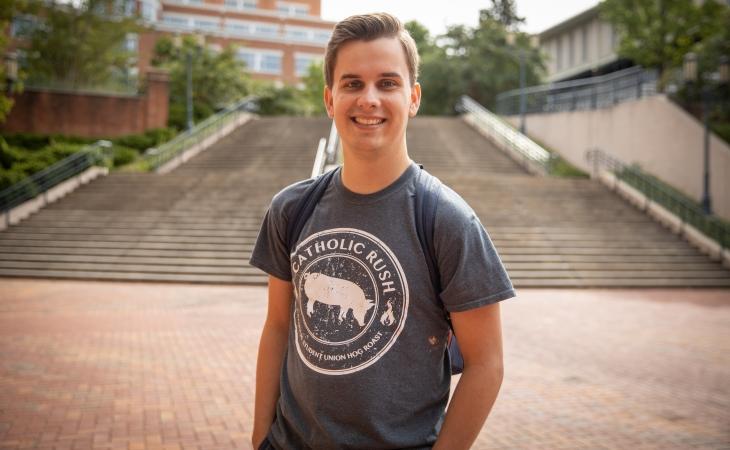 Student Senate President Jack Denton 