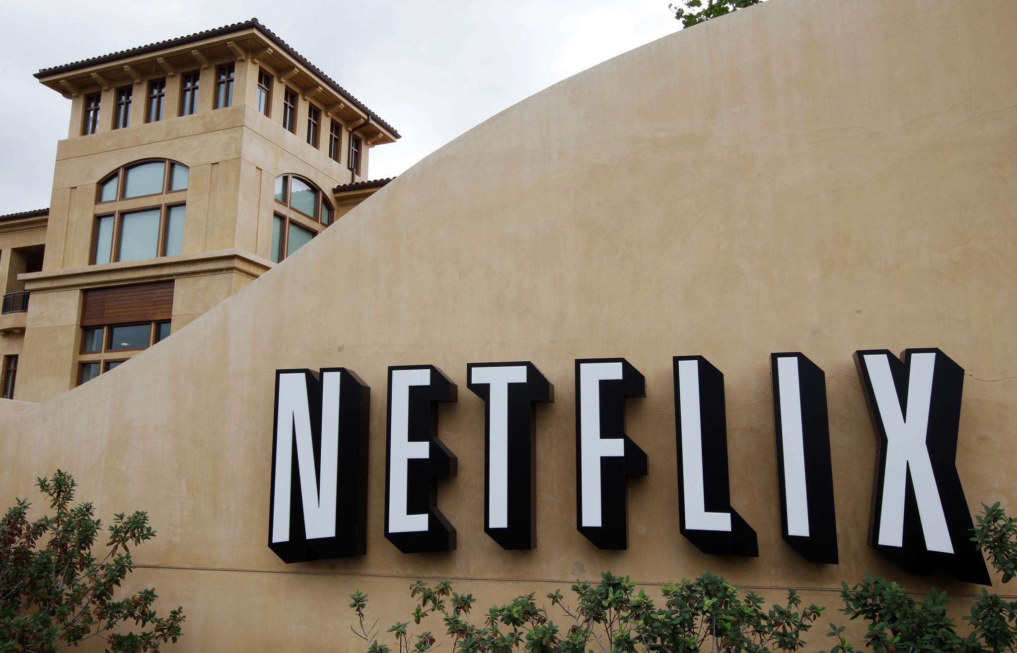 Netflix sign