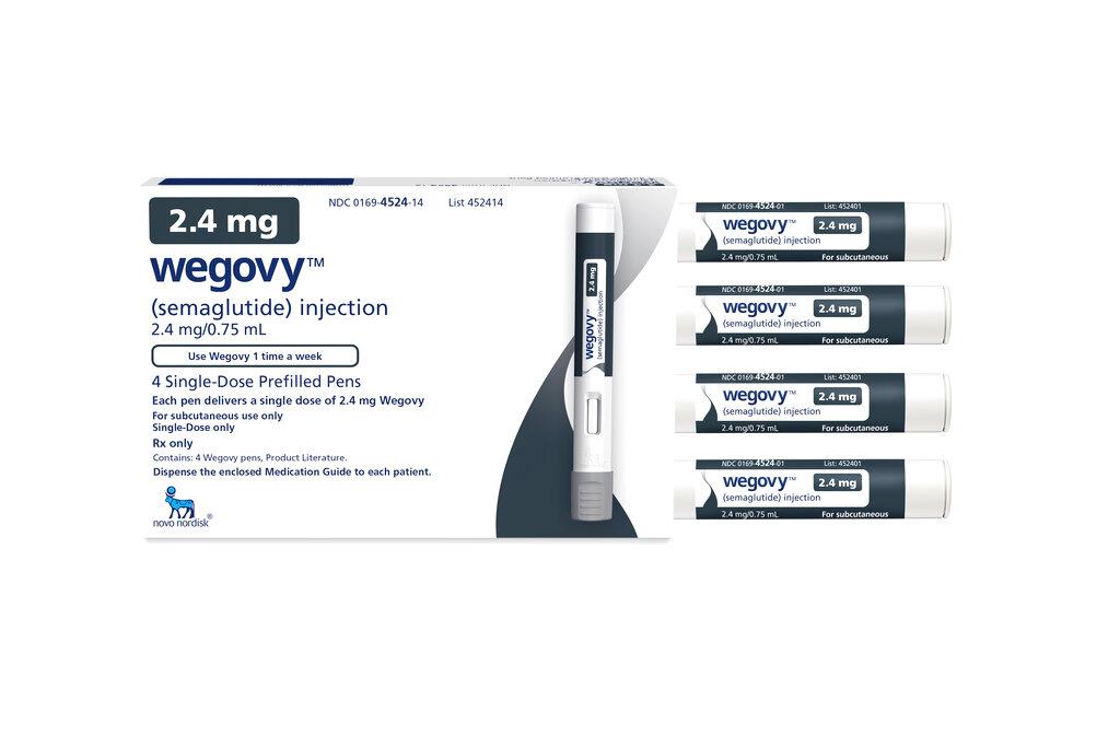 package of injection pens for semaglutide medication