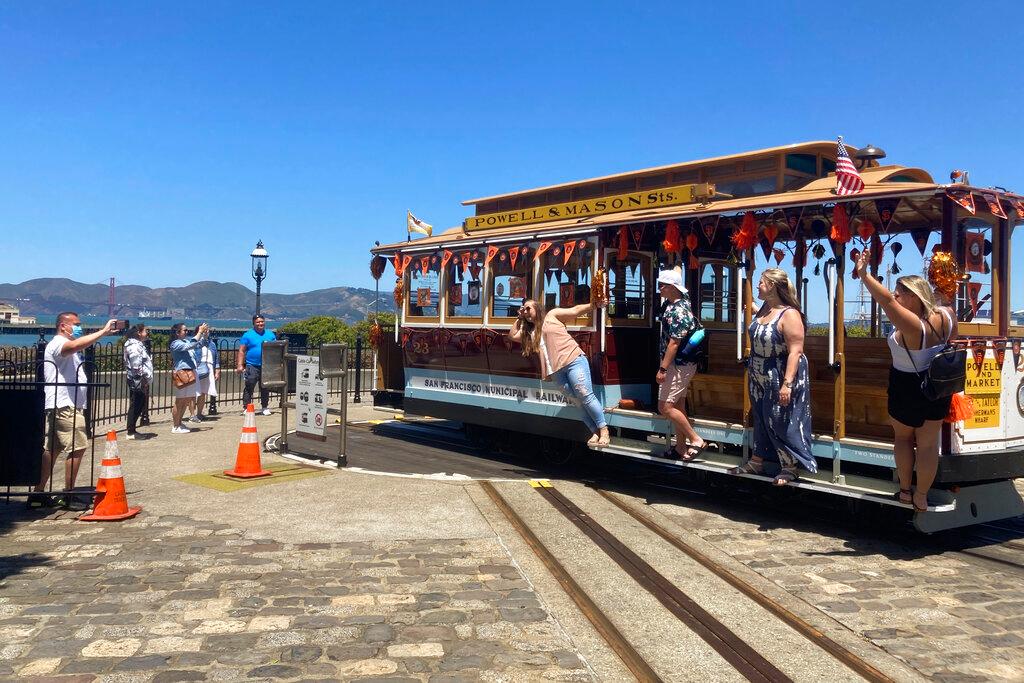 Cable Car in San Francisco 