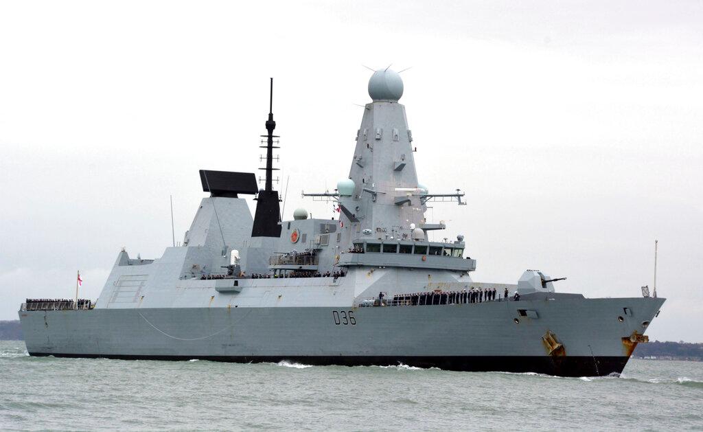 HMS Defender UK Destroyer 