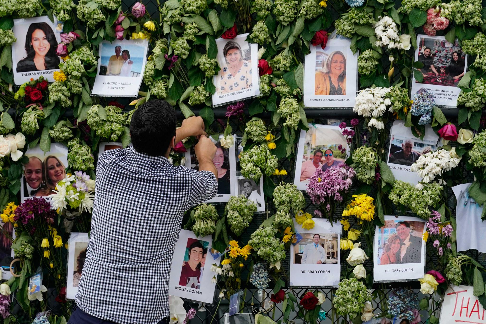 Miami collapsed building memorial