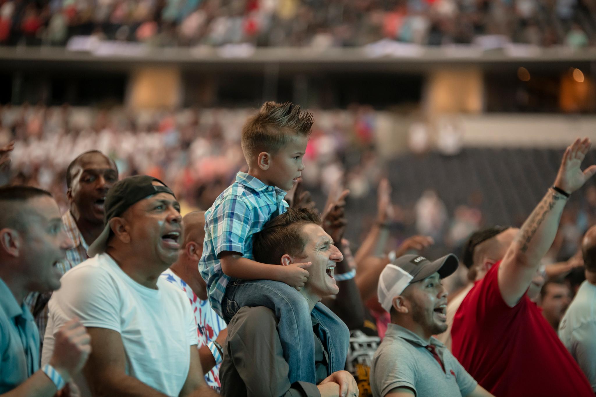 Promise Keepers event AT&T Stadium 