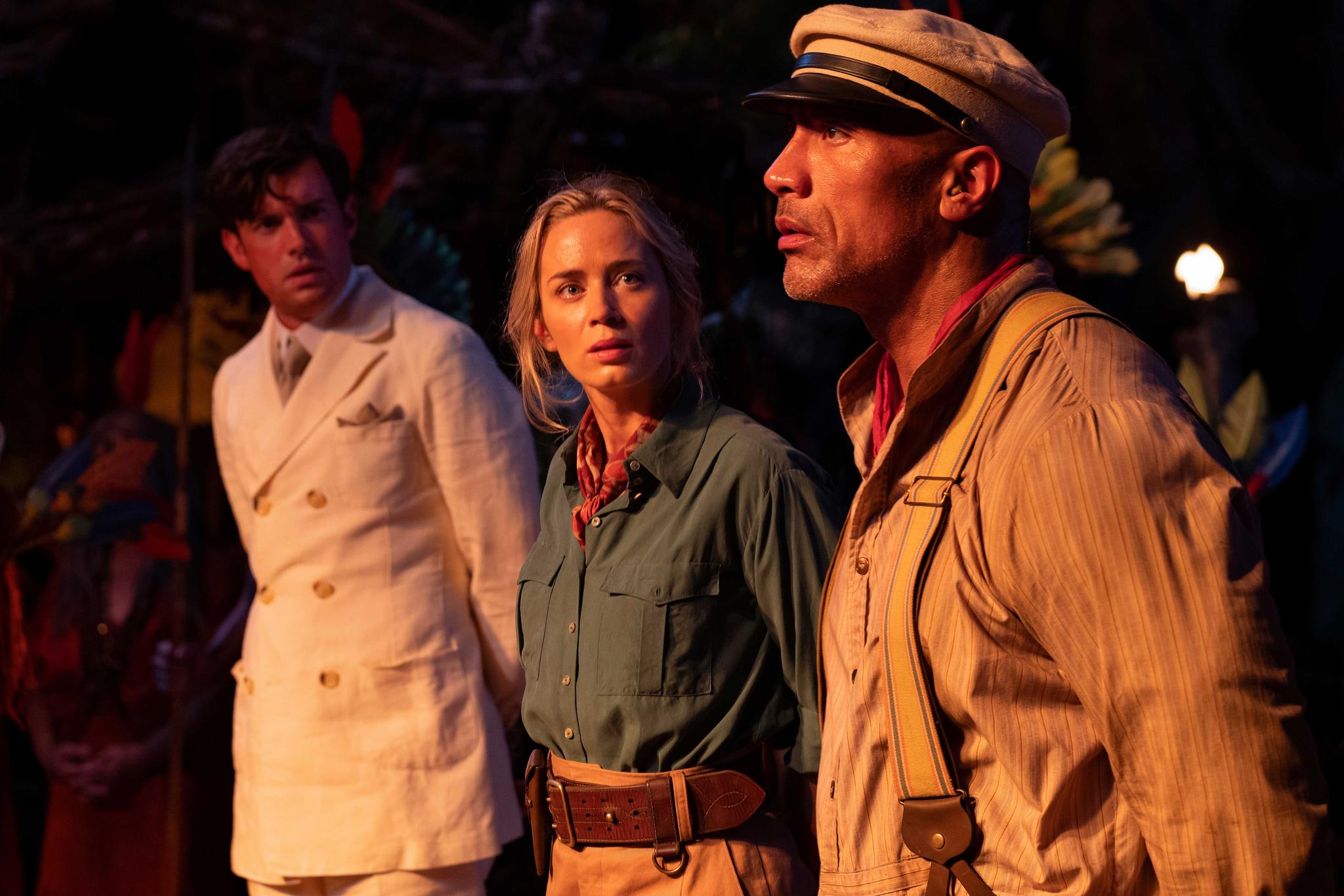 a scene from Disney's "Jungle Cruise"