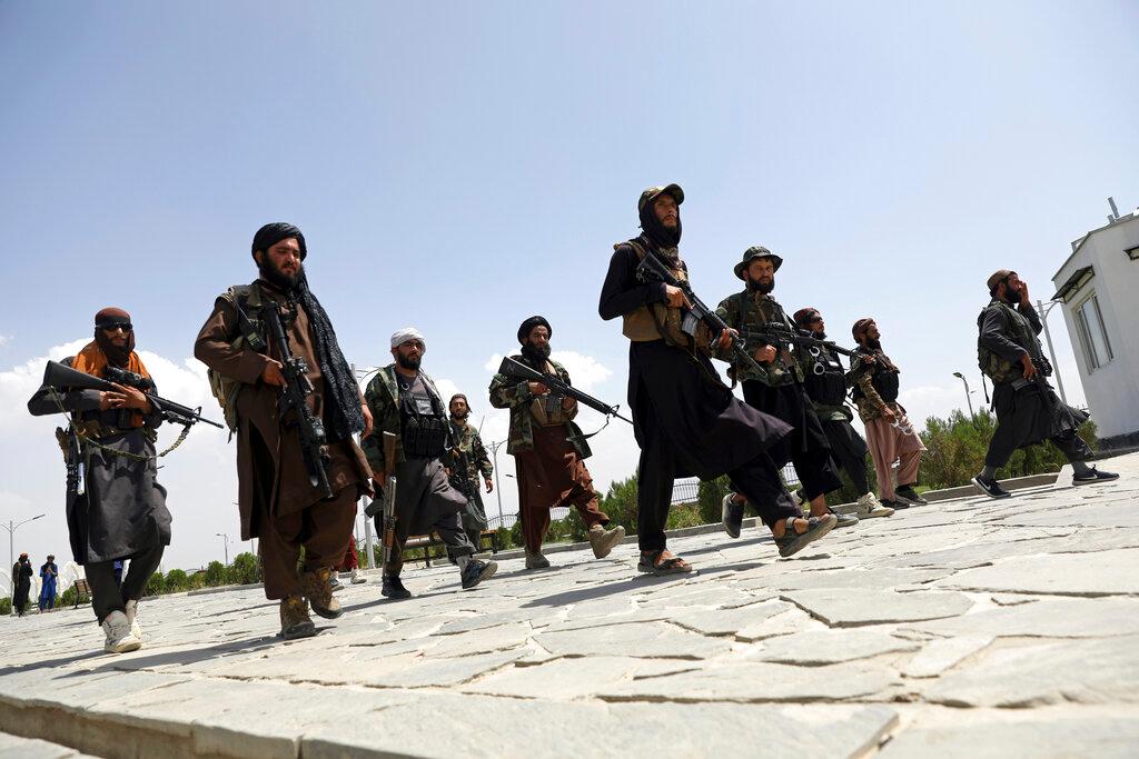 Taliban walking