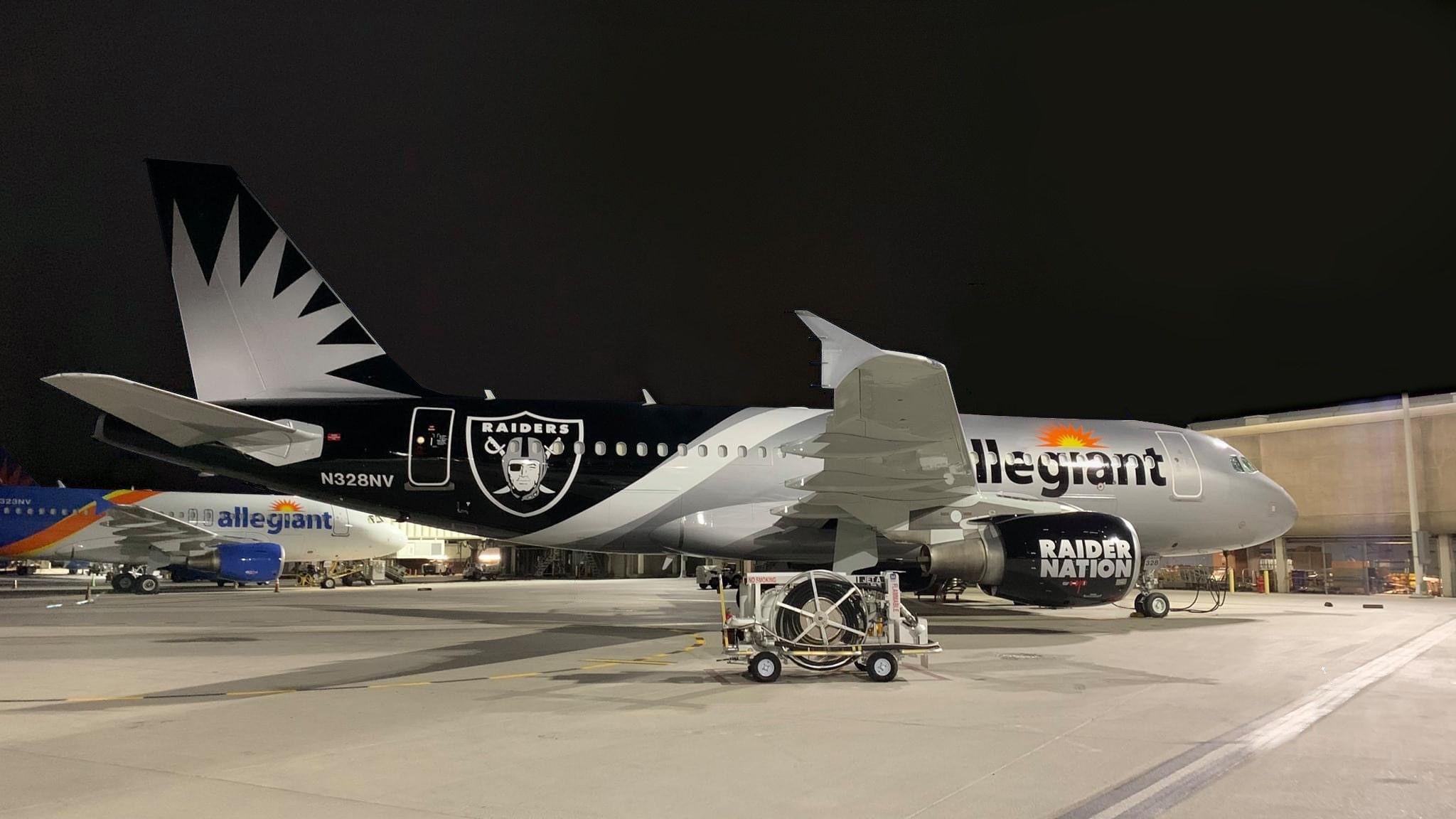 Allegiant Raiders Aircraft