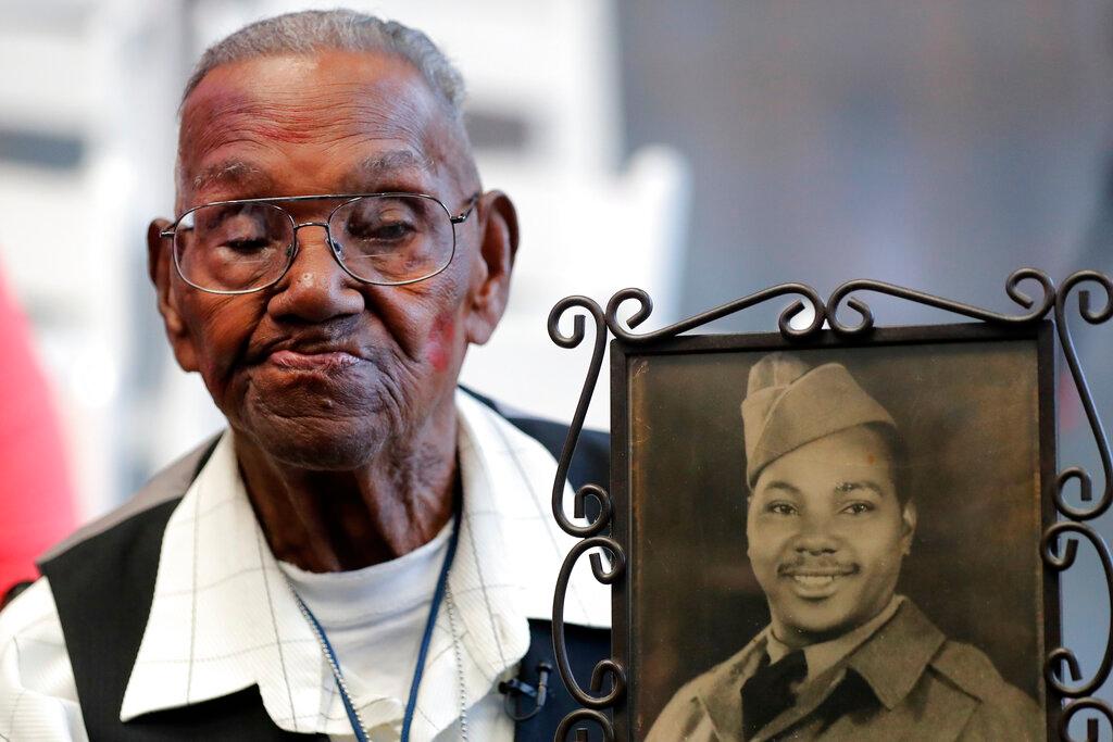 World War II veteran Lawrence Brooks