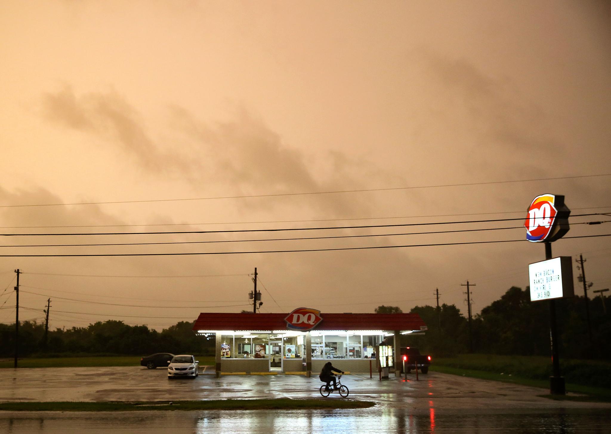 Tropical Storm Nicholas approaches