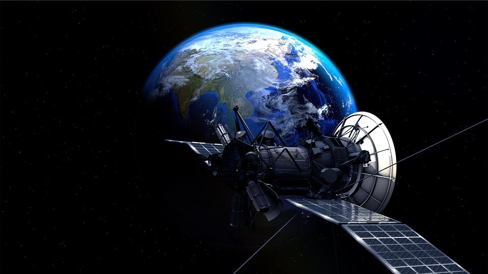 Satellite and Earth 