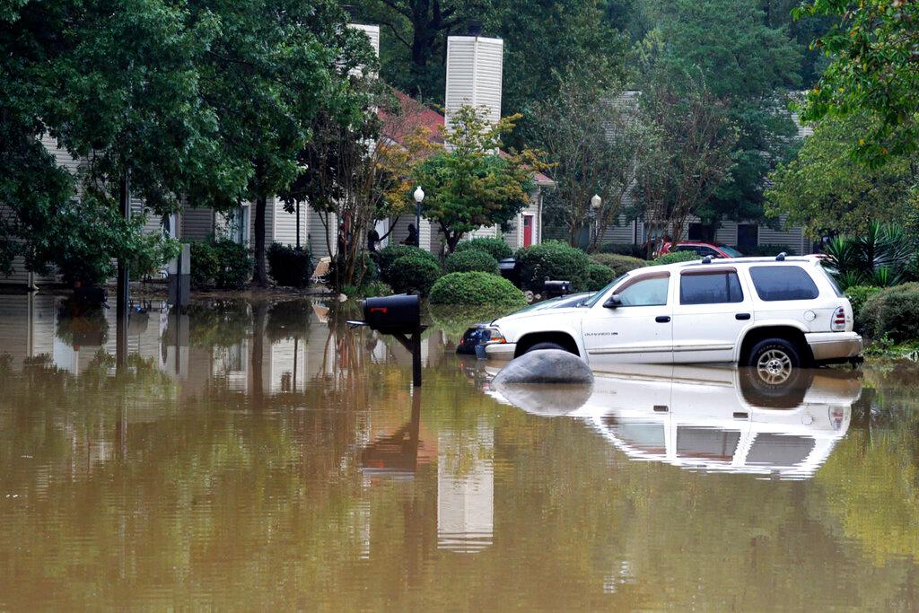Flooded Alabama Neighborhood 