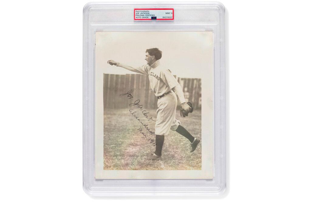 "Shoeless Joe" Jackson - MLB player 1911