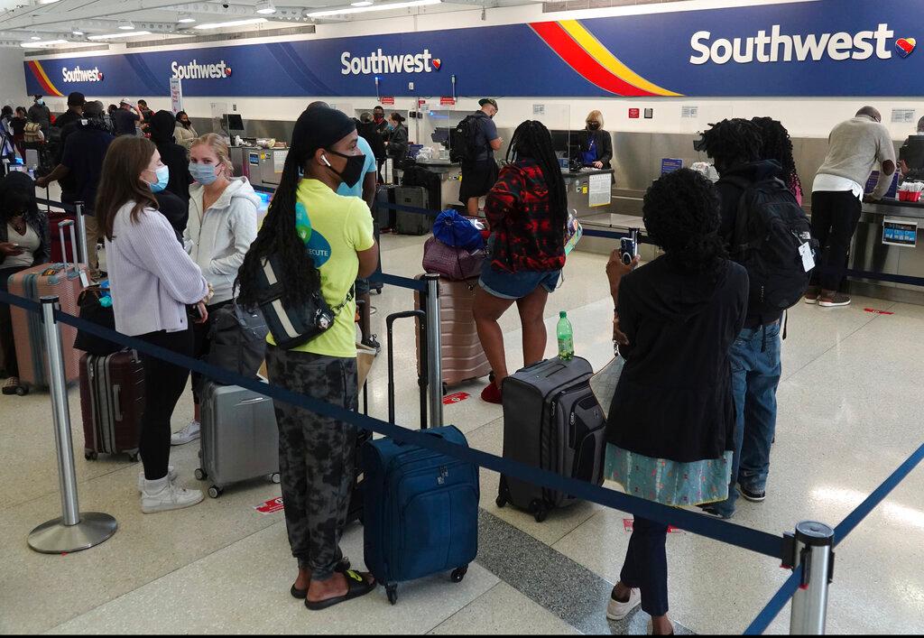 Southwest Airlines ticket counter 