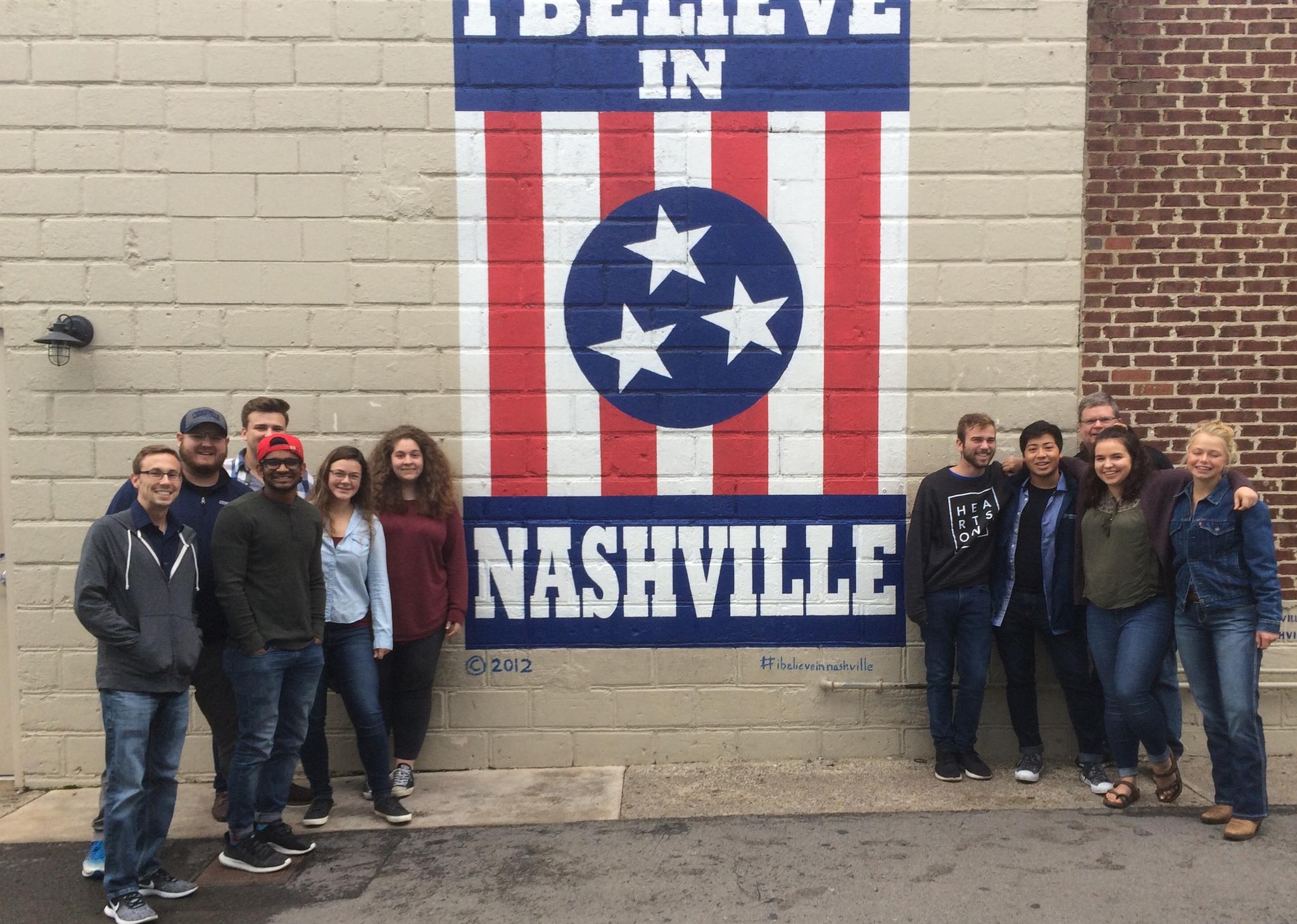 Roger O’Neel with the 2018 Dove Awards Cedarville Volunteers