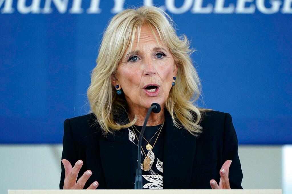 First lady Jill Biden 