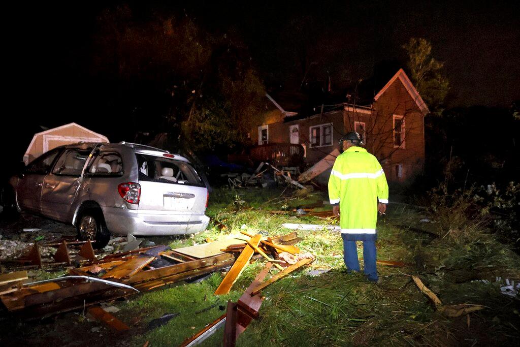 tornado damage