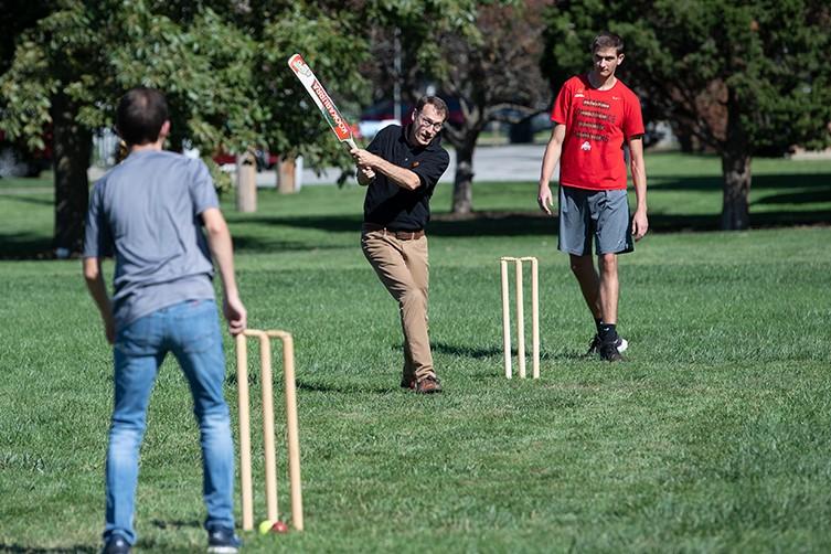 “Cricket was at one time the most popular American sport!,” said Dr. Glen Duerr