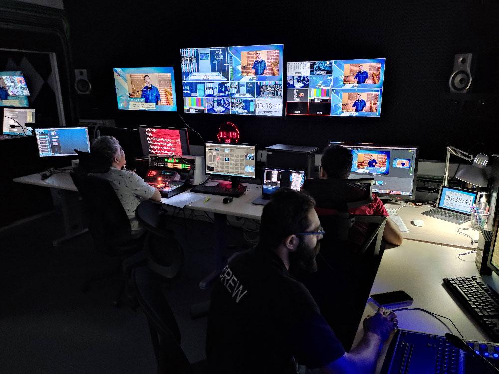 SAT-7 Broadcast Control Room