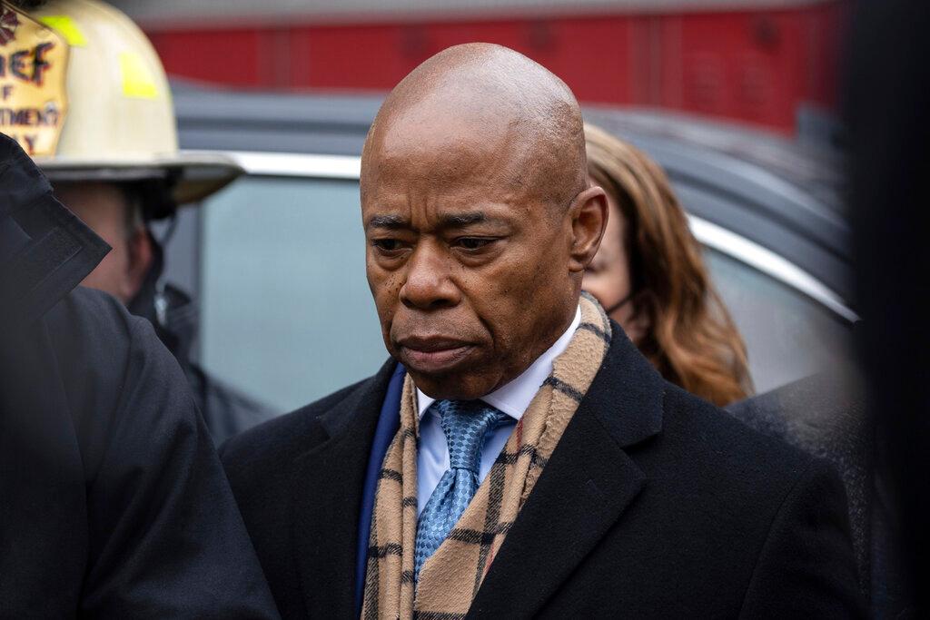 New York City Mayor Eric Adams 