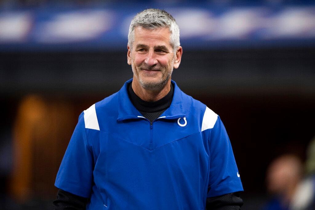 Indianapolis Colts head coach Frank Reich 