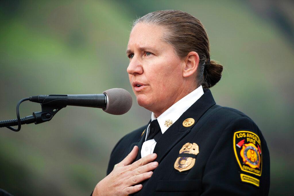 Kristen Crowley becomes first woman to head the Los Angeles Fire Department 