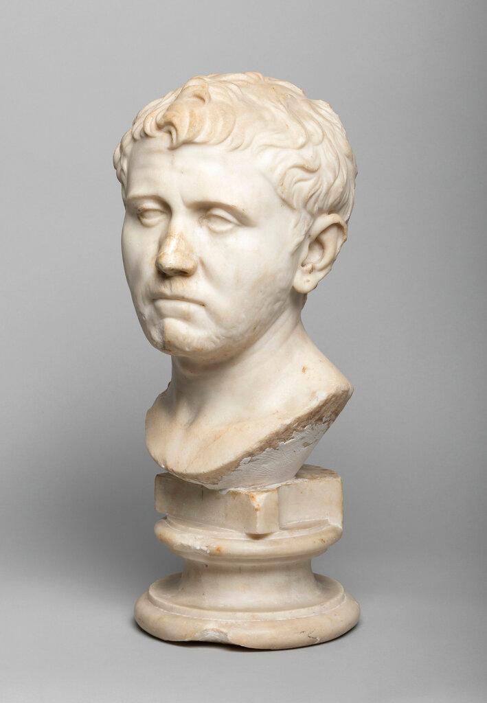 ancient Roman bust