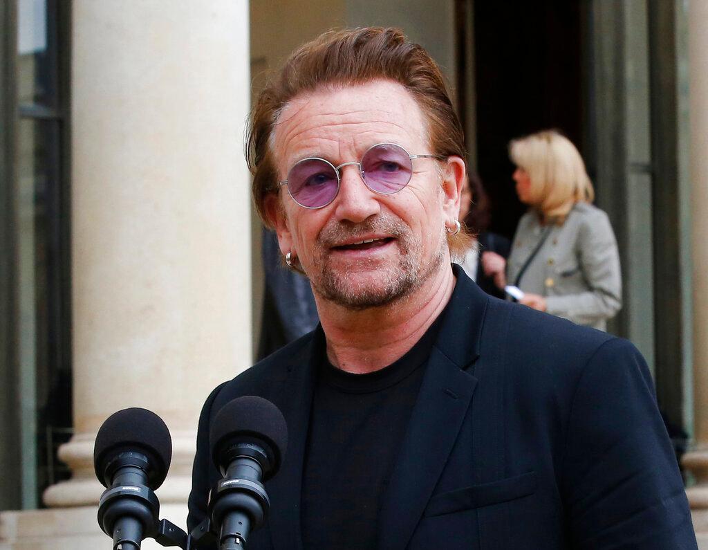  U2 lead singer Bono 