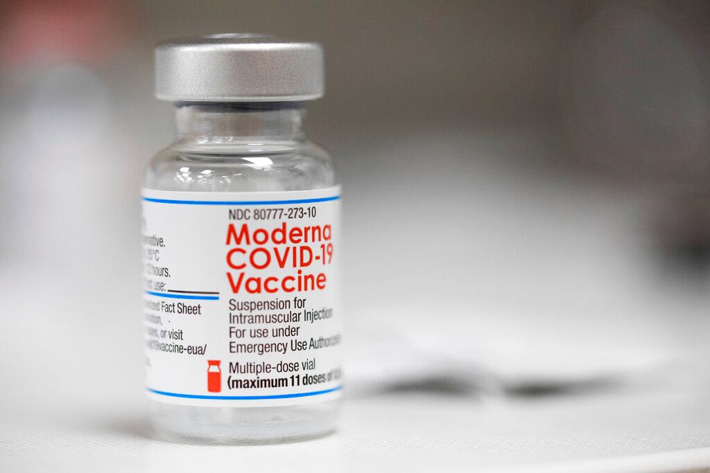 A vial of vaccine