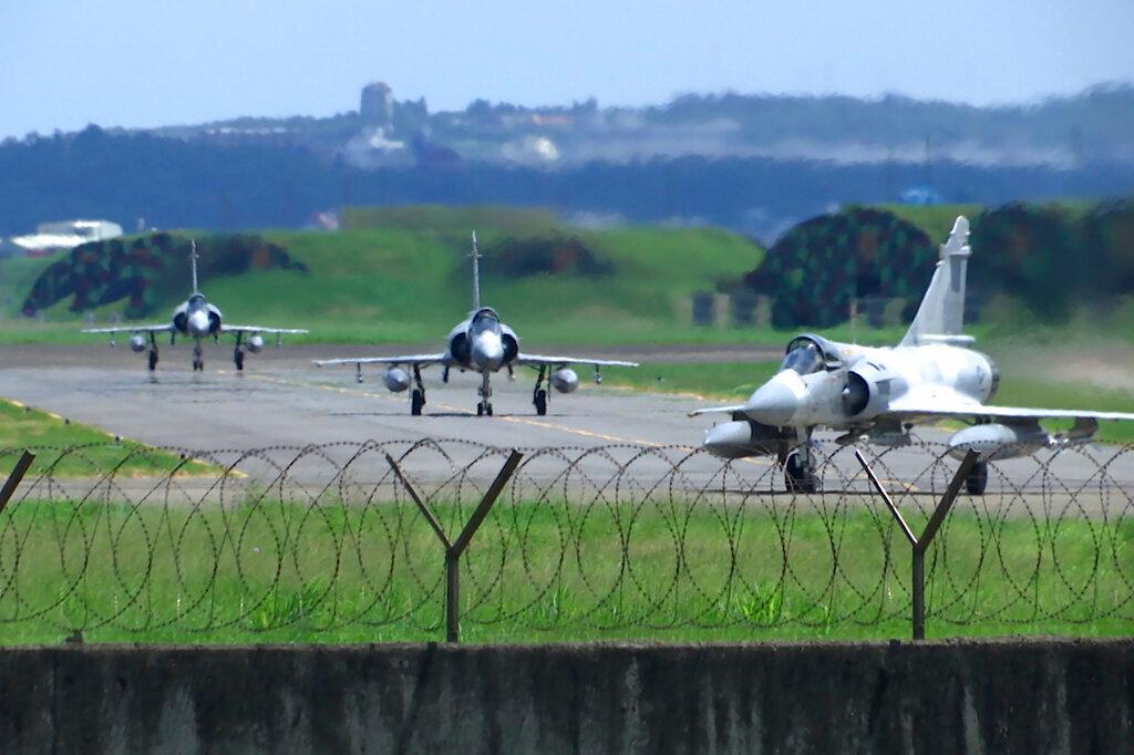 Fighter jets on runway
